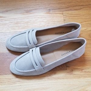 Lucky brand loafer shoes grey (new w/o tags)